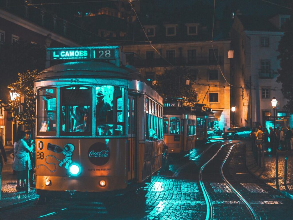 Viertel Barrio Alto Lissabon
